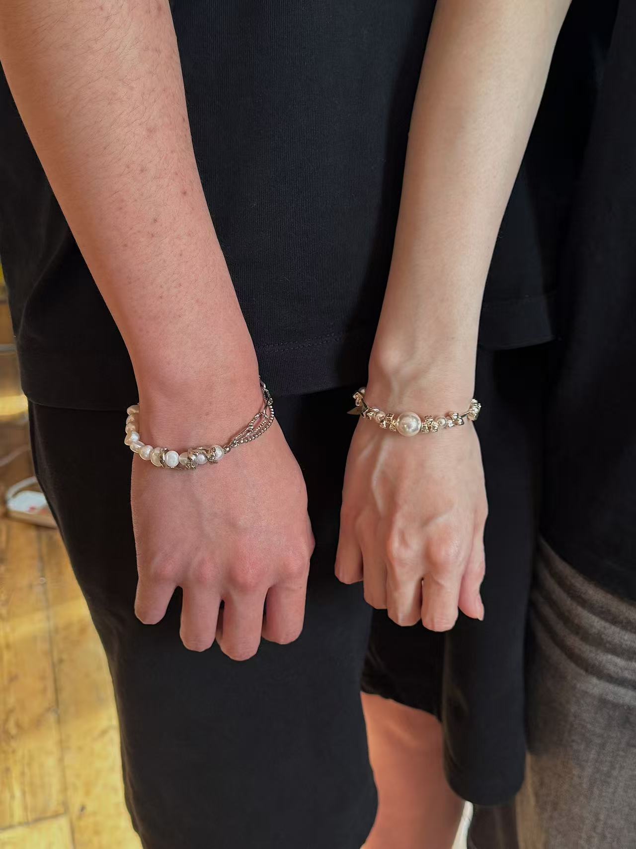 Petite Pearl Chain Bracelet