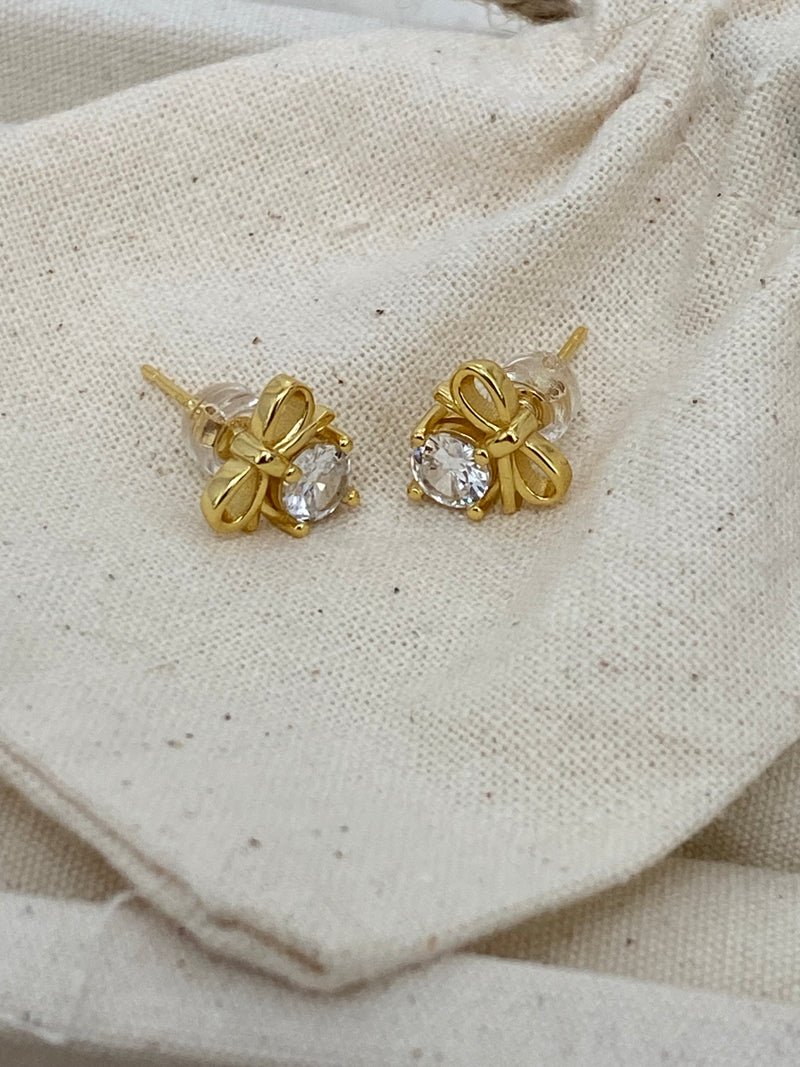 Bow stud Earrings