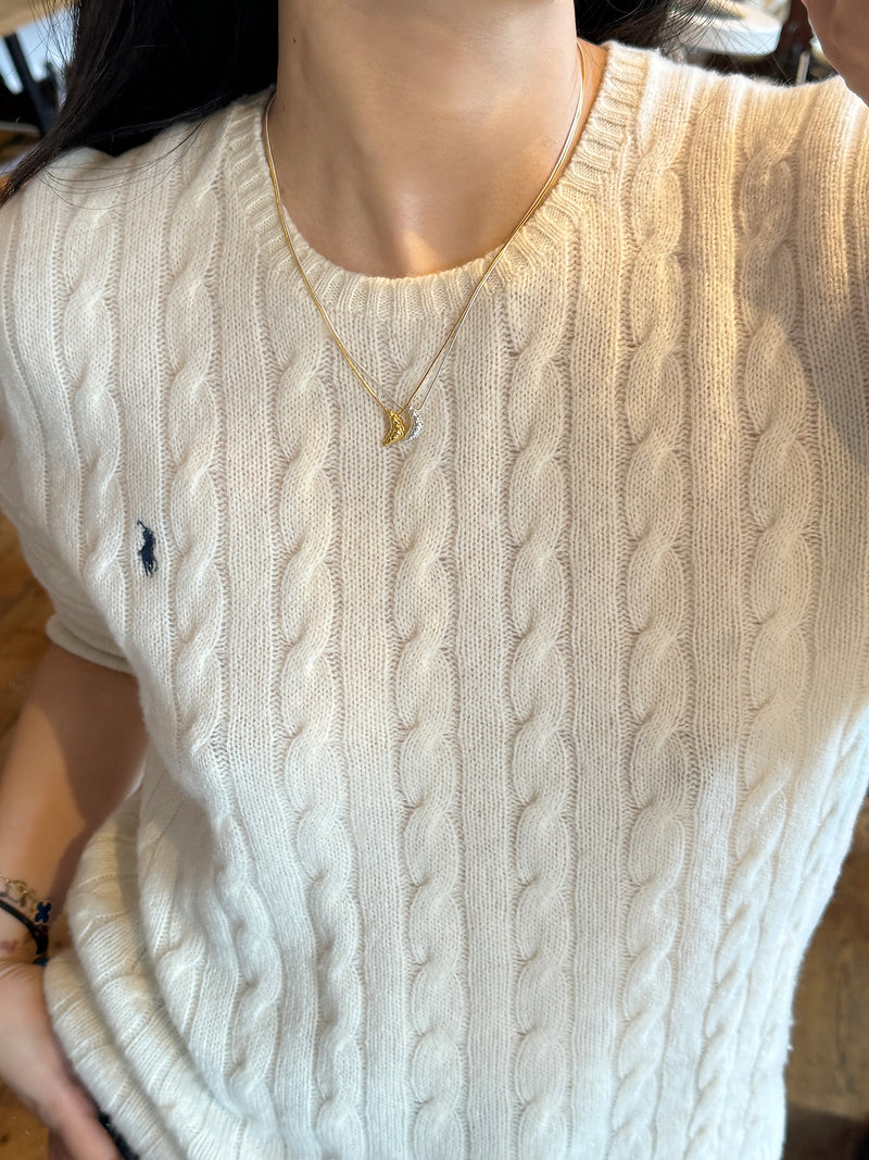 Croissant Necklace