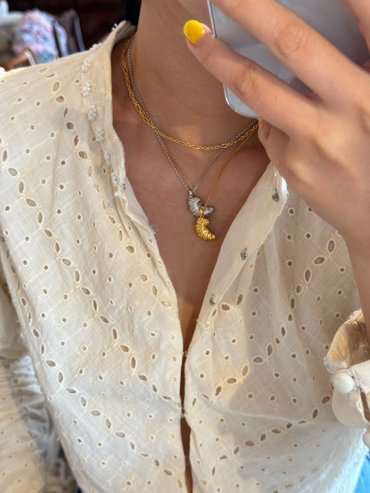 Croissant Necklace