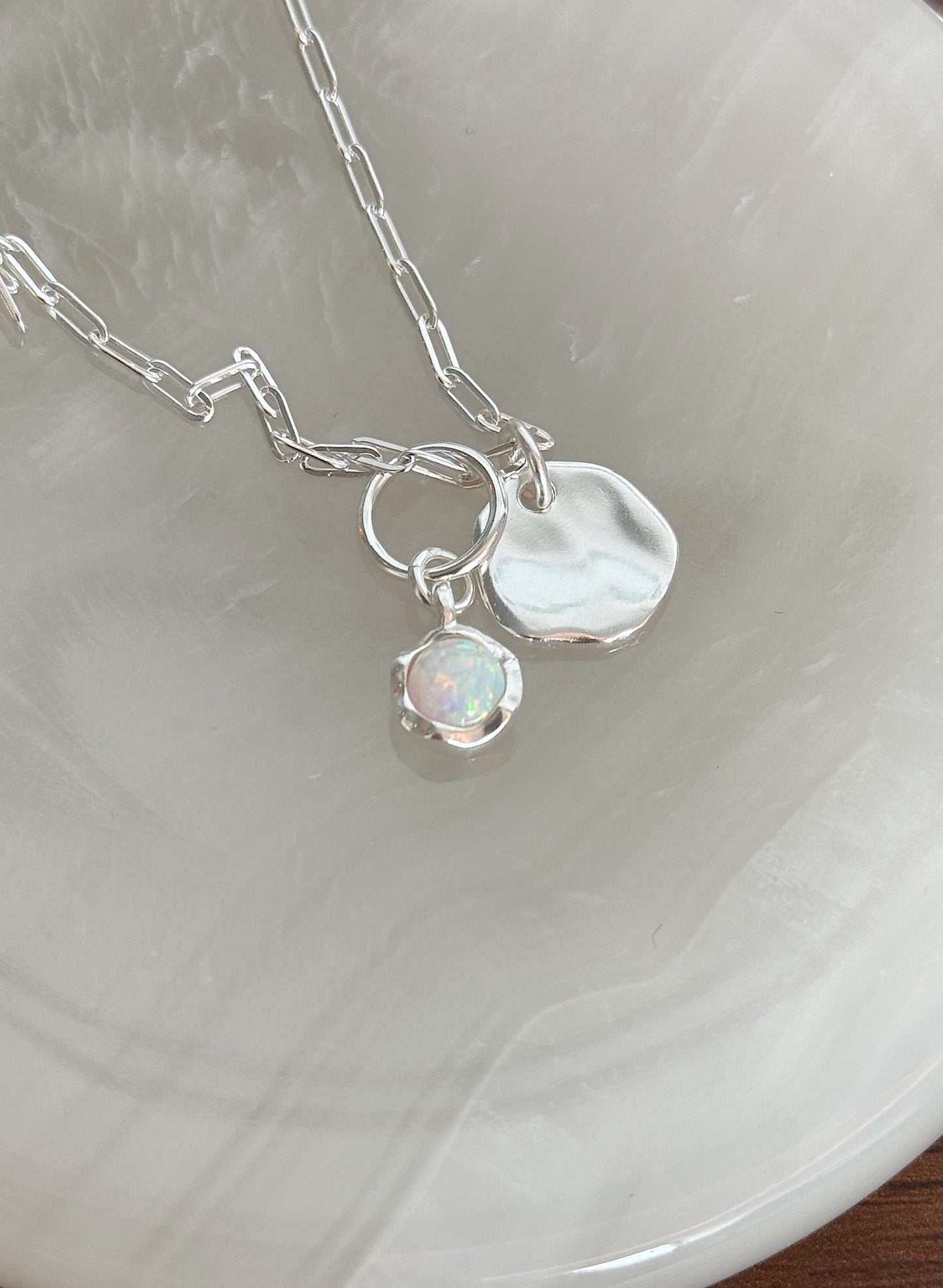 Opal stone Necklace