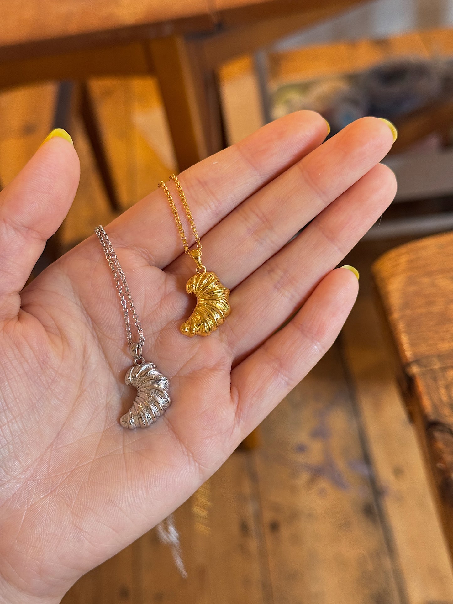 Croissant Necklace