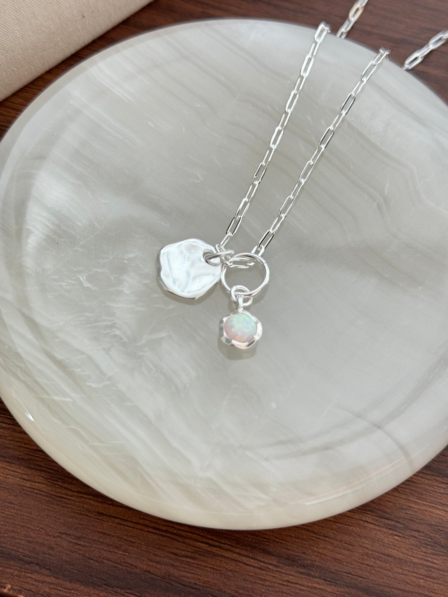 Opal stone Necklace