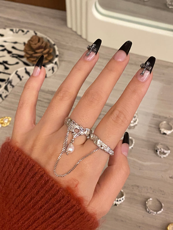 Two Finger Chain Ring